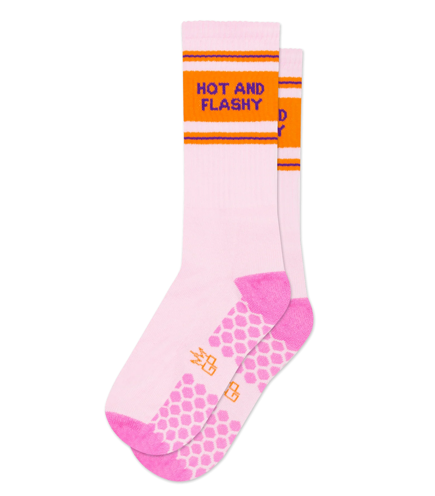 HOT AND FLASHY, Grip Socks