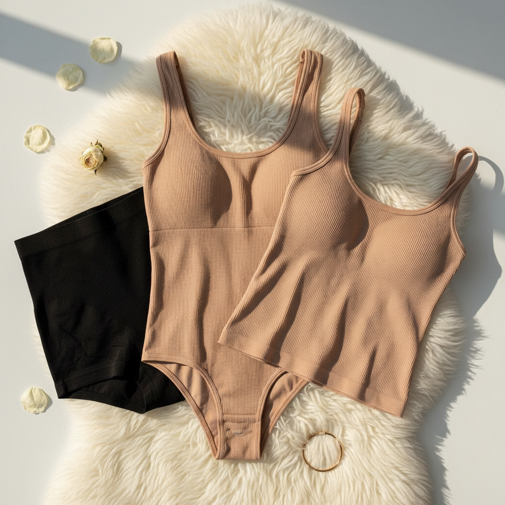 Shapewear Flat Lay