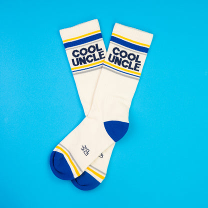 Novelty Crazy Gym Crew Socks, Fit a Women’s size 6 to Men’s size 15 ( Made in the USA )