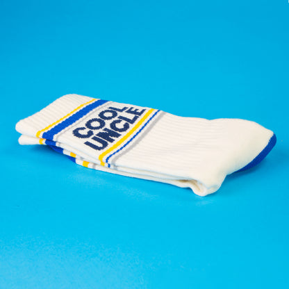 Novelty Crazy Gym Crew Socks, Fit a Women’s size 6 to Men’s size 15 ( Made in the USA )