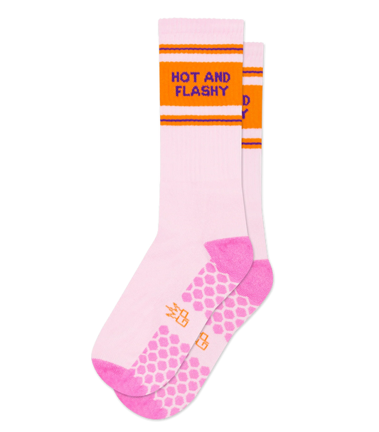 HOT AND FLASHY, Grip Socks