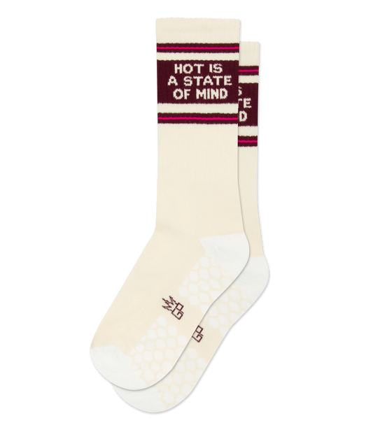 HOT IS A STATE OF MIND, Grip Socks